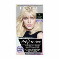 3X L'Oréal Préférence Cool Blondes Permanente Haarkleuring 10.1 Extra Licht Asblond