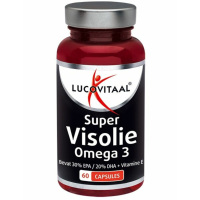 3X Lucovitaal Super Visolie Omega 3 60 capsules