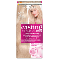 3X L'Oréal Casting Crème Gloss Semi Permanente Haarkleuring 1010 Extra Licht Asblond