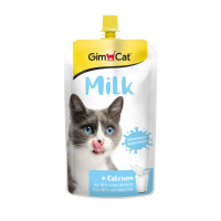 14X GimCat Kattenmelk Pouch Hersluitbaar 200 ml