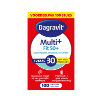 3X Dagravit Totaal 30 Vitaal 50+ 100 tabletten