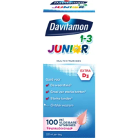 4X Davitamon Junior 1+ Framboos 100 ml