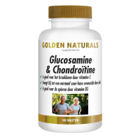 2X Golden Naturals Glucosamine & Chondroïtine 100 tabletten