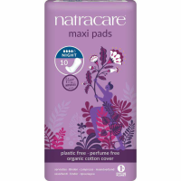 Natracare Maandverband Maxi Pads Nacht 10 stuks
