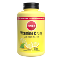 4X Roter Vitamine C 70 mg Citroen 800 kauwtabletten