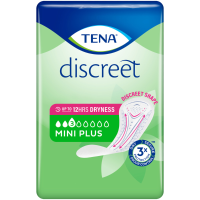 2X TENA Discreet Mini Plus 20 stuks