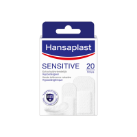 6X Hansaplast Sensitive Strips 20 stuks