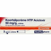 Healthypharm Koortslip Crème Aciclovir 3 gr