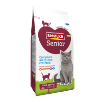 4X Smolke Kattenvoer Senior Kip 2 kg