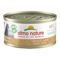 48X Almo Nature HFC Natural Kattenvoer Nat Kalfsvlees 70 gr