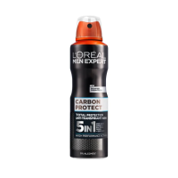 3X L'Oréal Men Expert 5in1 Deodorant Spray Carbon Protect 150 ml