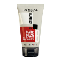 6X L'Oréal Studio Line Matt & Messy Zero Shine Fibre Paste 150 ml
