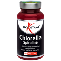 3X Lucovitaal Chlorella Spirulina 200 tabletten