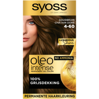 2X Syoss Oleo Intense Haarverf 4 60 Goudbruin