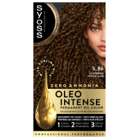 2X Syoss Oleo Intense Haarverf 5 86 Lichtbruin