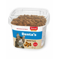 6X Sanal Denta Cup Kattensnoepjes 75 gr