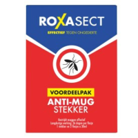 12X Roxasect Anti Mugstekker + 2 navullingen