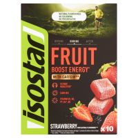 10X Isostar Fruit Boost Strawberry 100 gr