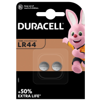 Duracell Knoopcelbatterijen LR44 2 stuks
