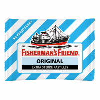 3X Fishermansfriend Original Extra Strong Suikervrij 25 gr