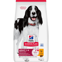 Hill's Science Plan Hondenvoer Droog Adult Medium Kip 2,5 kg