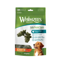Whimzees Krokodil L 6 stuks