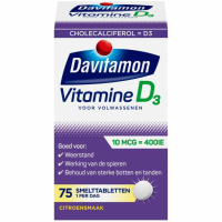 Davitamon Vitamine D Volwassenen 75 smelttabletten