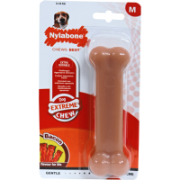 Nylabone Chew Wolf Bot Bacon M 13,5 cm