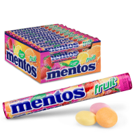 3X Mentos Fruit 40 x 37,5 gr