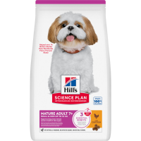 6X Hill's Science Plan Hondenvoer Droog Mature Adult Small & Mini Kip 1,5 kg