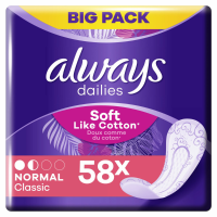 Always Inlegkruisjes Twist & Flex Normal 58 stuks