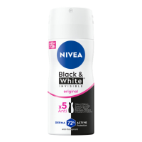 3X NIVEA Deodorant Spray Invisible For Black & White 100 ml