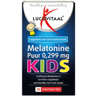 6X Lucovitaal Melatonine Puur Kids 30 zuigtabletten