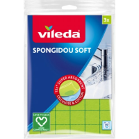 Vileda Magic Sponsdoekjes 3 Pack Groen 3 stuks