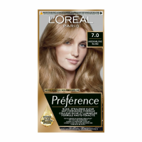 3X L'Oréal Préférence Permanente Haarkleuring 7.0 Middenblond