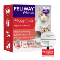2X Feliway Friends Starterset Verdamper + Navulling 48 ml
