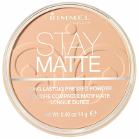 3X Rimmel Stay Matte Pressed Powder 005 Silky Beige