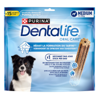 DentaLife Hondensnack Kauwstaaf Medium 12   25 kg 15 stuks