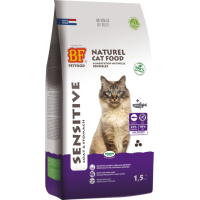 4X BF Petfood Kattenvoer Sensitive Graanvrij 1,5 kg