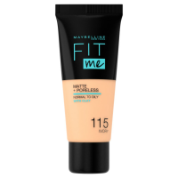 1+1 Gratis: Maybelline Fit Me Matte + Poreless Foundation 115 Ivory