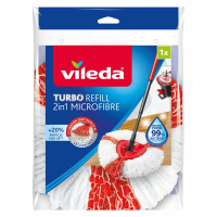 6X Vileda Turbo 2 in 1 Navulling