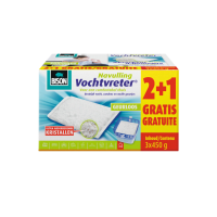 Bison Vochtvreter Navulzak Geurloos Promopack 3 x 450 gr