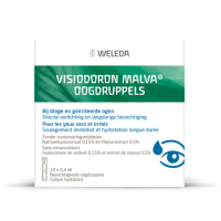 2X WELEDA Visiodoron Malva Oogdruppels Ampullen 10 stuks