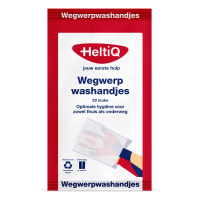 4X HeltiQ Wegwerpwashandjes 20 stuks