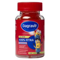 4X Dagravit Kids Xtra Vitaminions Multivitaminen 6 12 jaar 60 gummies