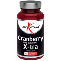 2+2 Gratis: Lucovitaal Cranberry X tra 60 capsules