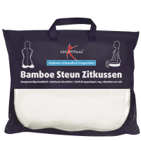 2X Lucovitaal Steun Zitkussen Bamboe