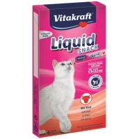 Vitakraft Cat Liquid Rund   Inuline 6 stuks