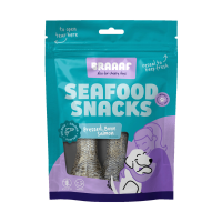 Braaaf Geperst Hondensnack Zalmhuid 75 gr