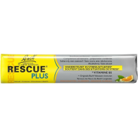 2X Bach Rescue Plus Bonbons Sinaasappel 10 stuks
